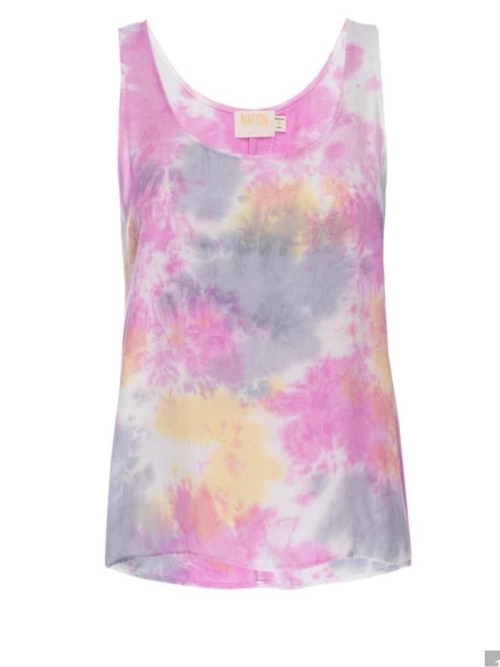 Tie-Dye Sleeveless Top